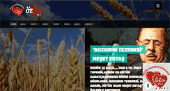 Desktop Screenshot of ozfm.com.tr